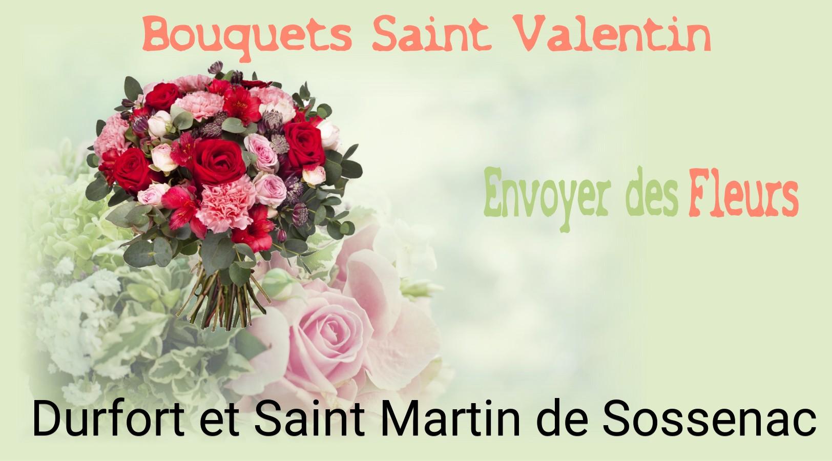 Roses de Saint-Valentin livrées à Durfort-et-Saint-Martin-de-Sossenac